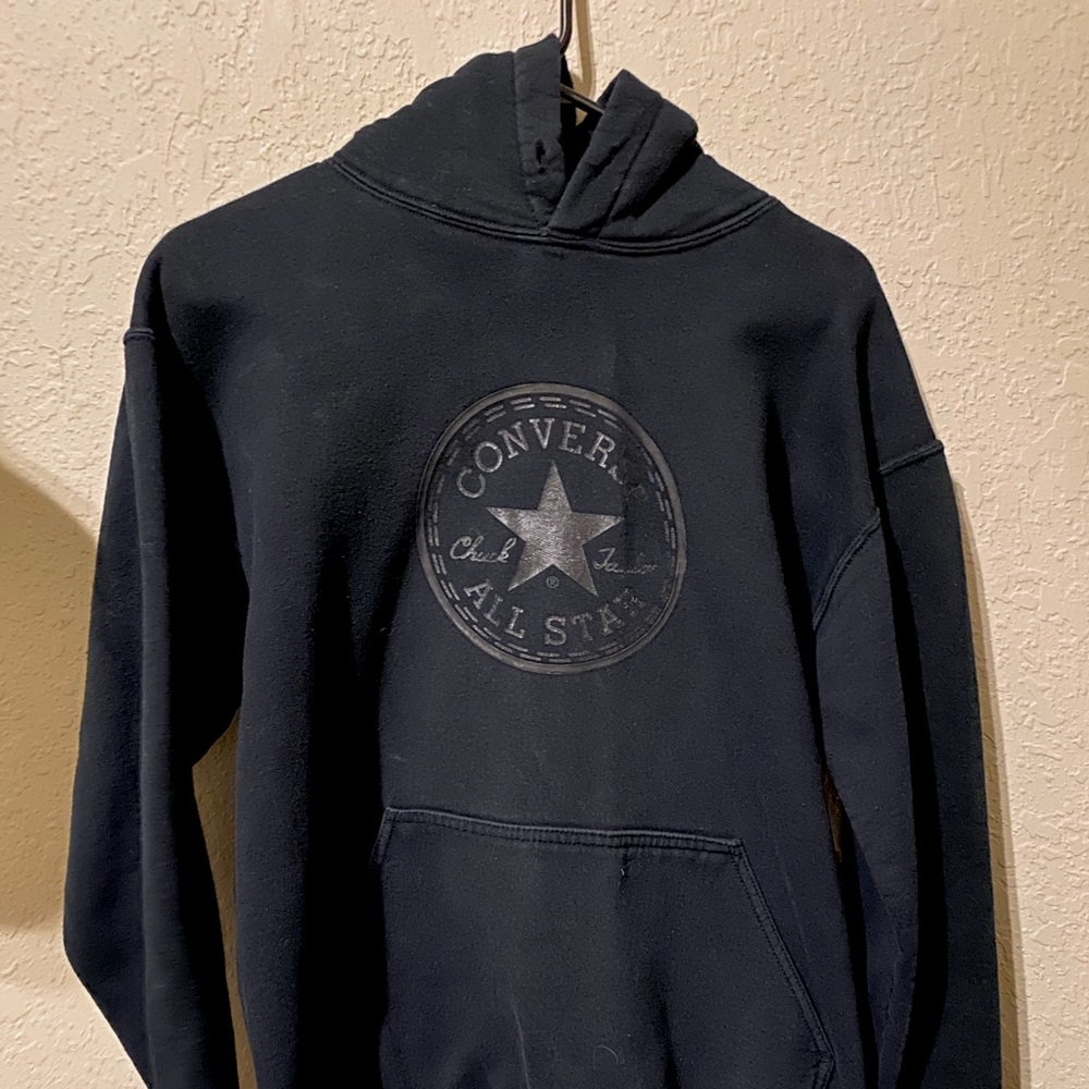 Black Converse Hoodie